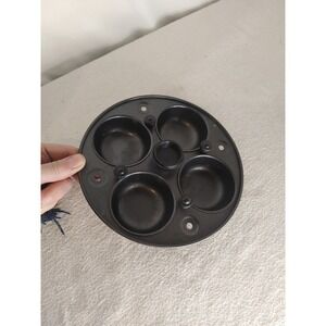 Egg Poacher Pan Insert (4)‎ For A 7.75" Pan/Pot Stove Top Poacher